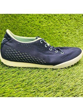 Puma Monolite Cat EM Womens Size 8 Blue Green Running Spikeless Golf Shoes